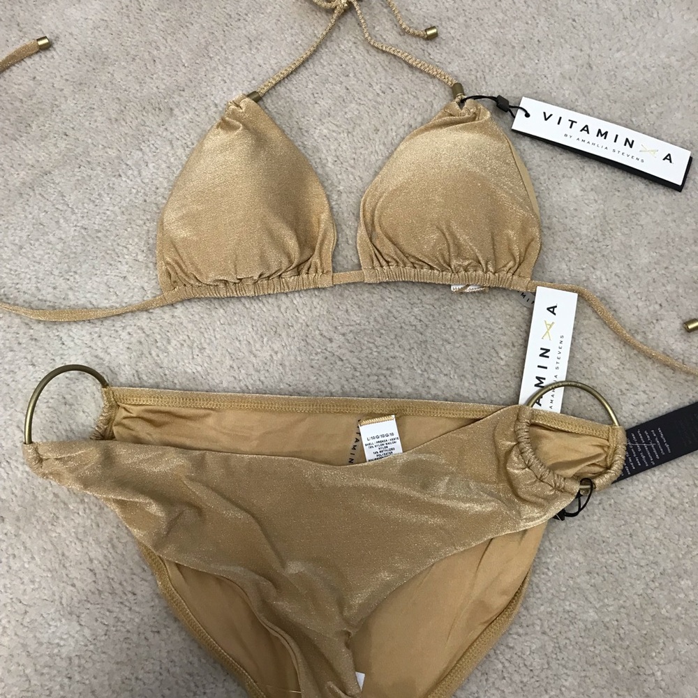 Vitamin A gold bikini